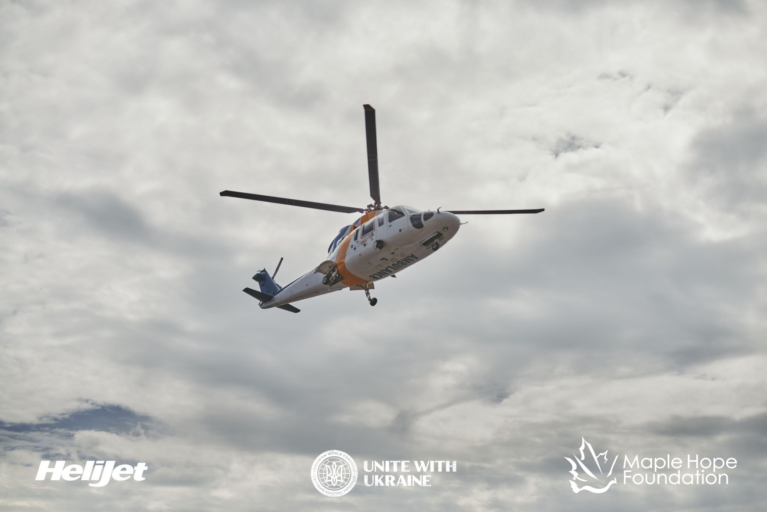 Sikorsky S76 Landing in Ukraine